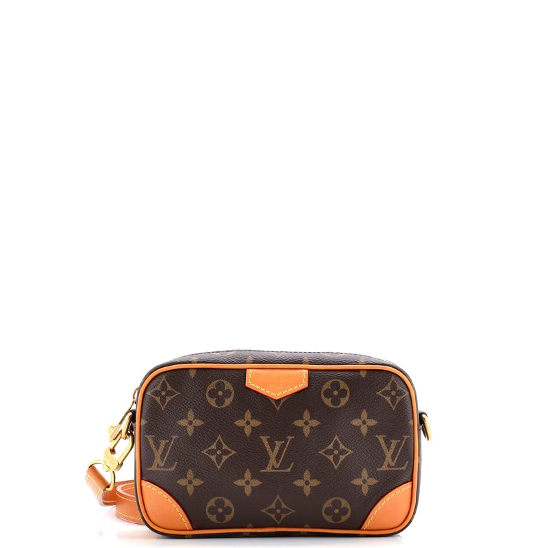 Trocadero Wearable Wallet Monogram Canvas and Leather