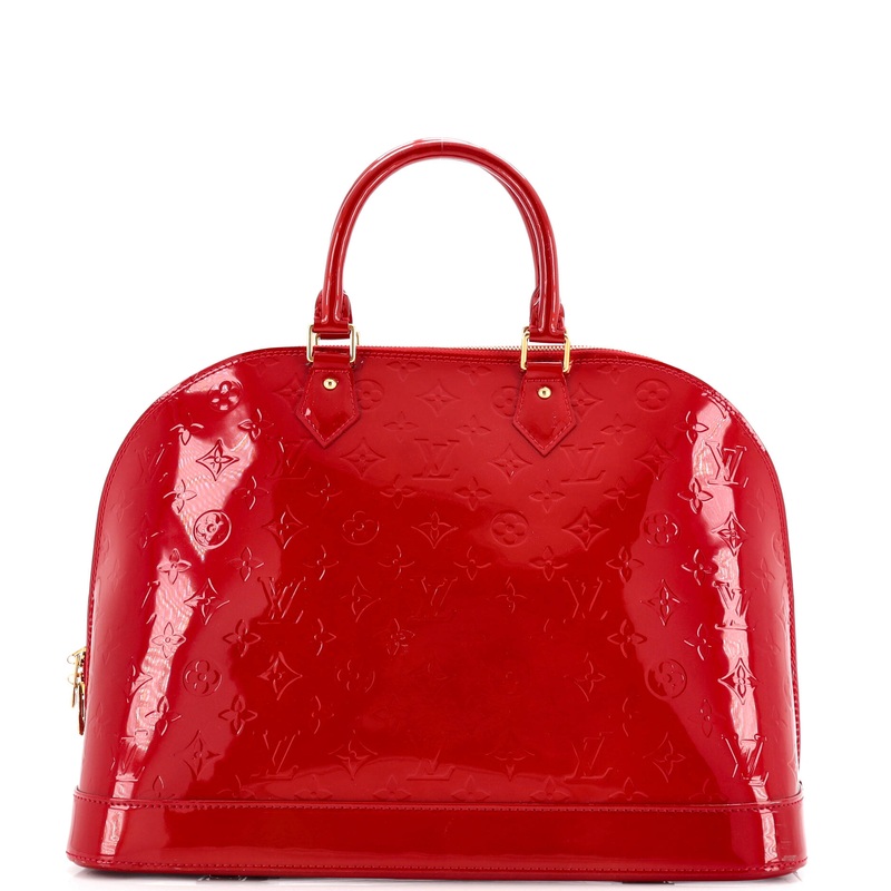 Alma Handbag Monogram Vernis GM