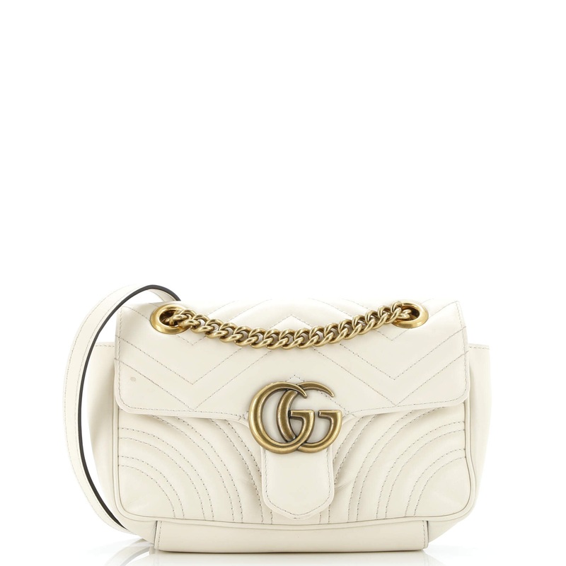 GG Marmont Flap Bag Matelasse Leather Mini
