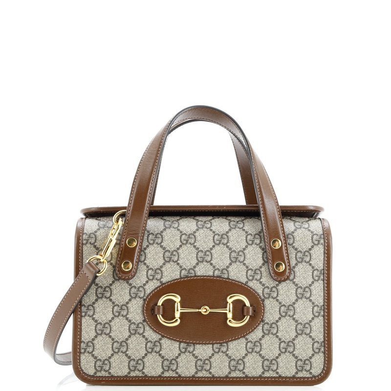 Horsebit 1955 Boston Bag GG Coated Canvas Mini