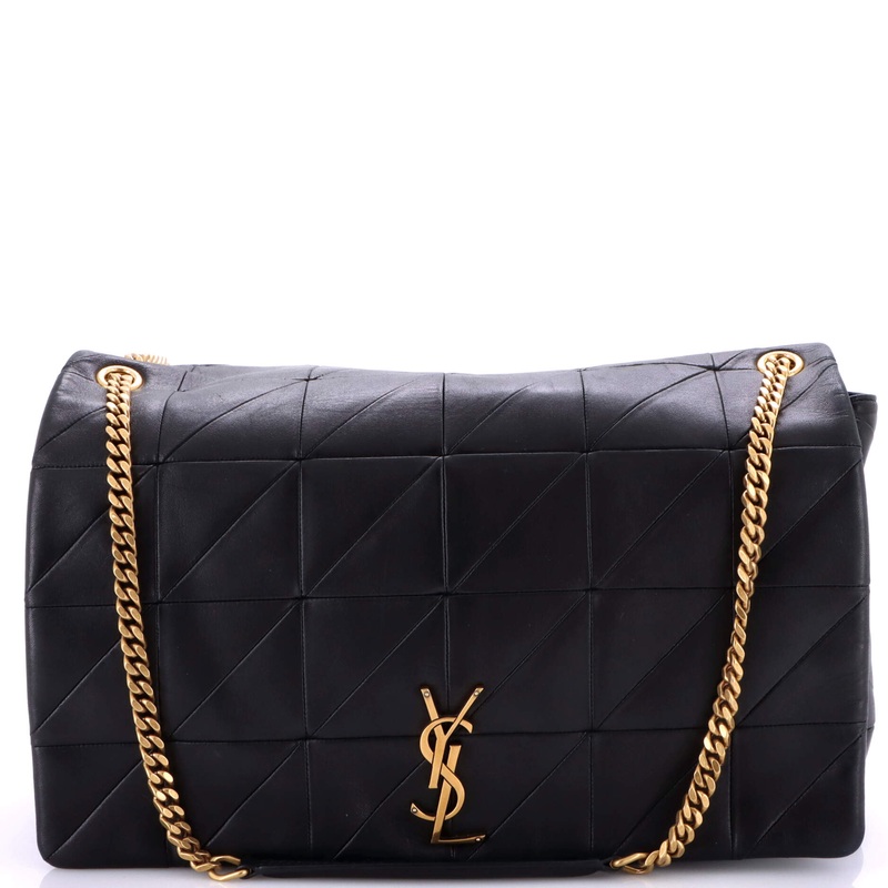 Jamie Flap Bag Quilted Leather Super Giant