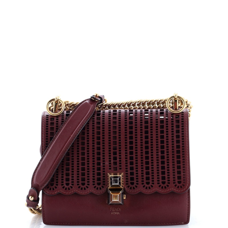 Kan I Bag Laser Cut Leather Small