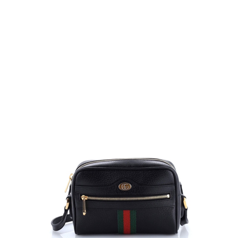 Ophidia Shoulder Bag Leather Mini