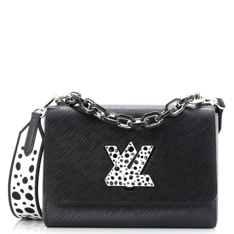 Twist Handbag Epi Leather with Yayoi Kusama Infinity Dots Detail MM