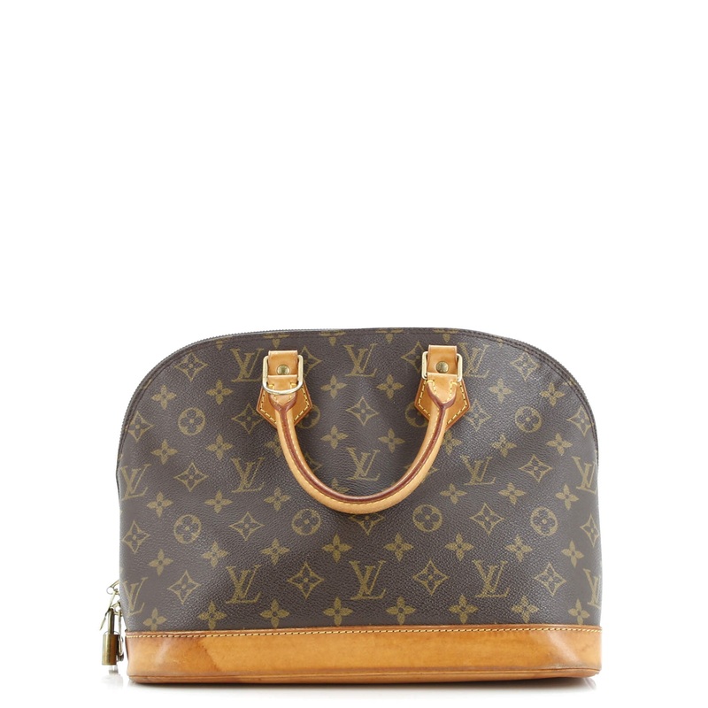 Vintage Alma Handbag Monogram Canvas PM