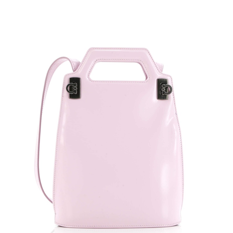 Wanda Top Handle Shoulder Bag Leather North South