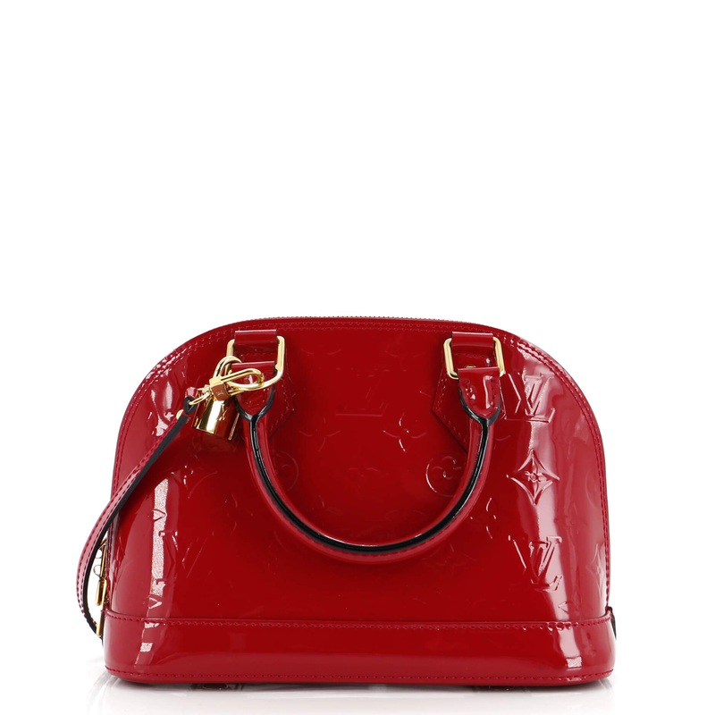 Alma Handbag Monogram Vernis BB