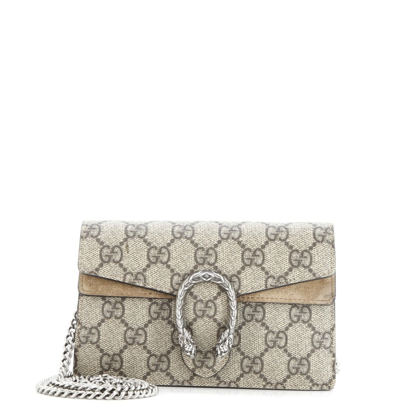 Dionysus Bag GG Coated Canvas Super Mini