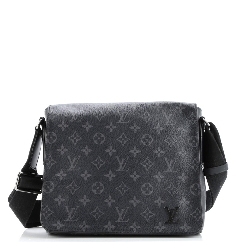 District Messenger Bag Monogram Eclipse Canvas PM