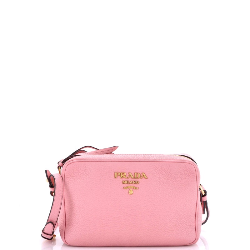 Double Zip Camera Bag Vitello Daino