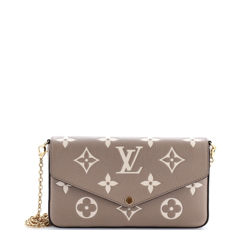 Felicie Pochette Bicolor Monogram Empreinte Giant