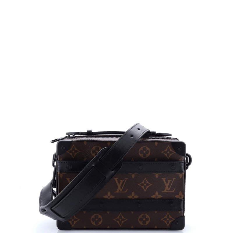 Handle Soft Trunk Bag Macassar Monogram Canvas