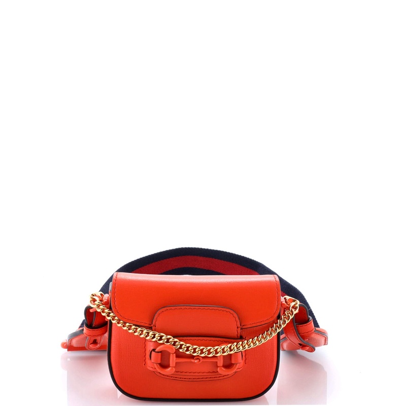 Horsebit 1955 Shoulder Bag Leather Super Mini