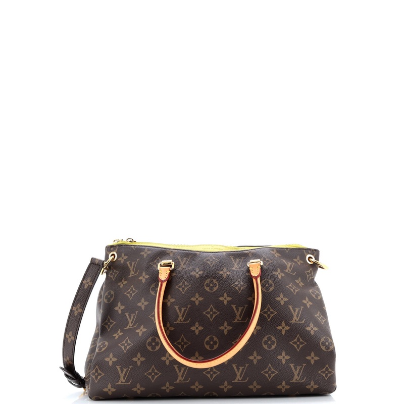 Pallas Tote Monogram Canvas with Leather