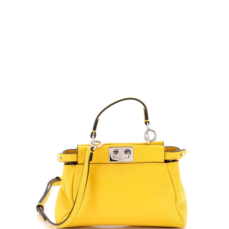 Peekaboo Bag Leather Micro