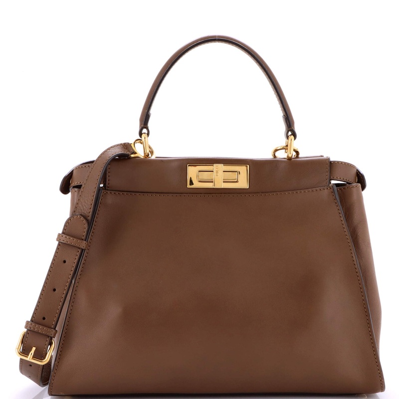 Peekaboo Bag Rigid Leather Regular