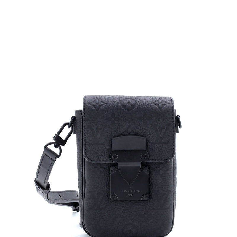 S Lock Vertical Wearable Wallet Monogram Taurillon Leather