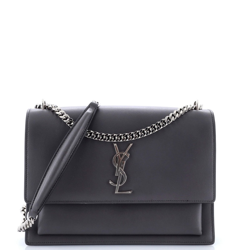 Sunset Crossbody Bag Leather Large