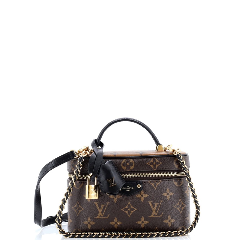 Vanity Chain Pouch Reverse Monogram Canvas