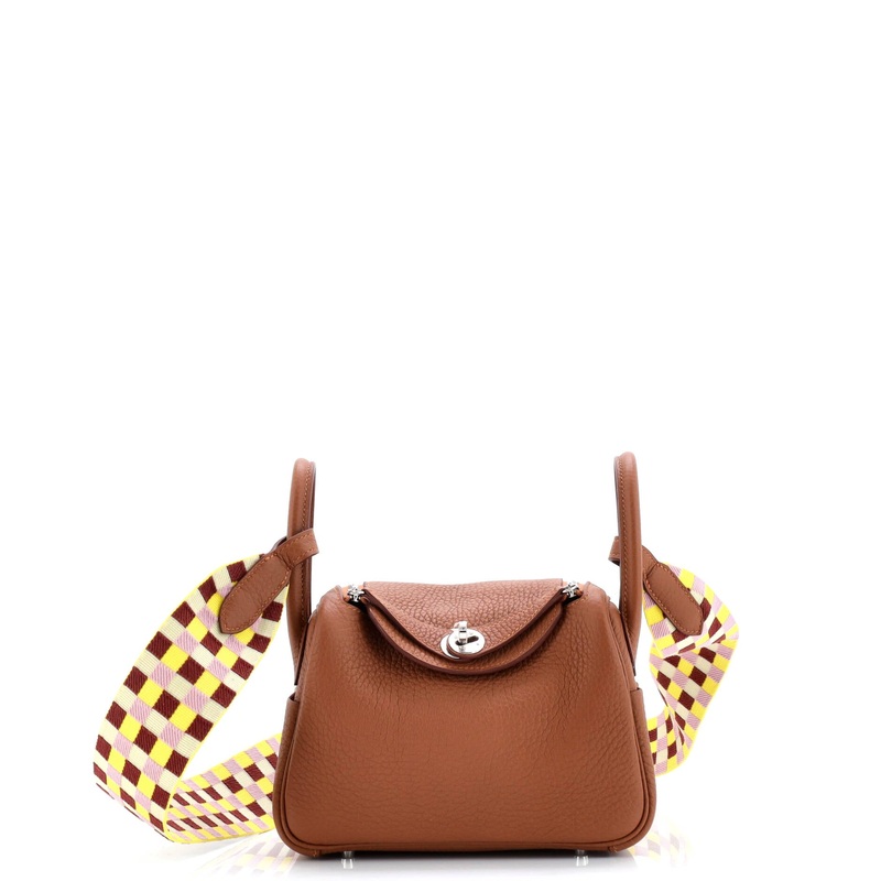 Lindy Quadrille Bag Clemence with Canvas Mini