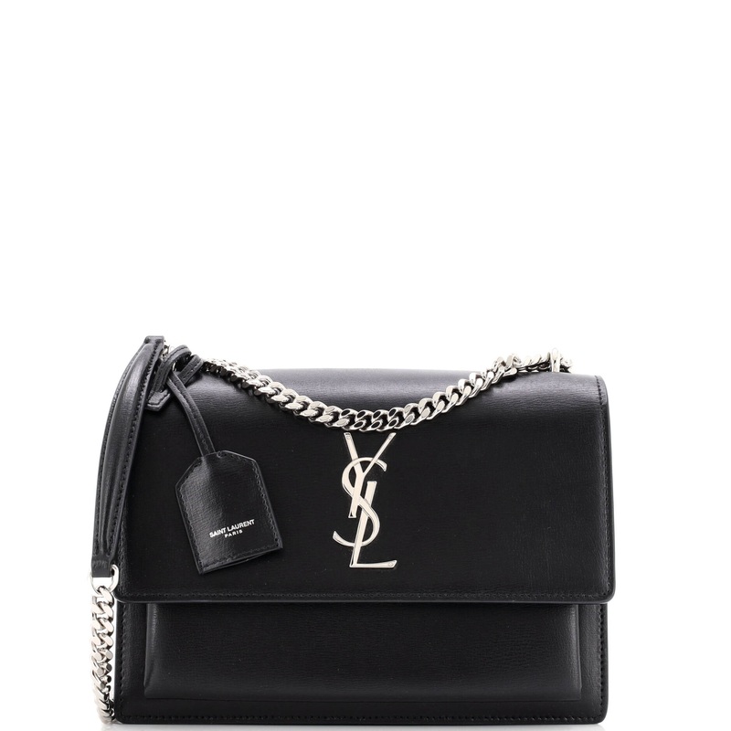 Sunset Crossbody Bag Leather Medium