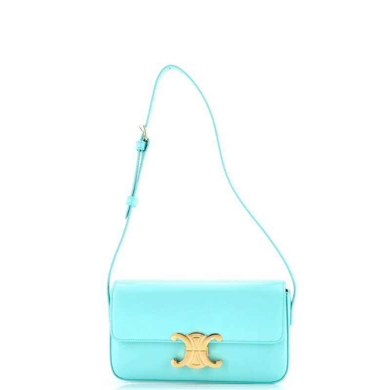Triomphe East-West Shoulder Bag Smooth Calfskin