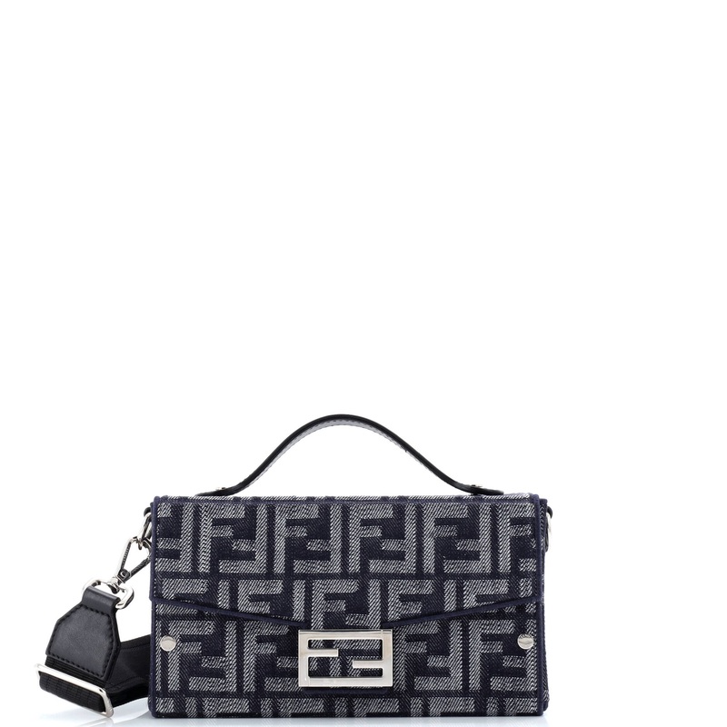 Baguette Soft Trunk Bag Zucca Denim