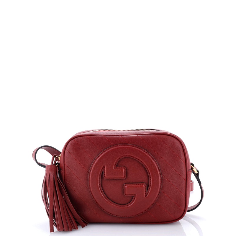 Blondie NM Camera Shoulder Bag Diagonal Quilted Leather Small