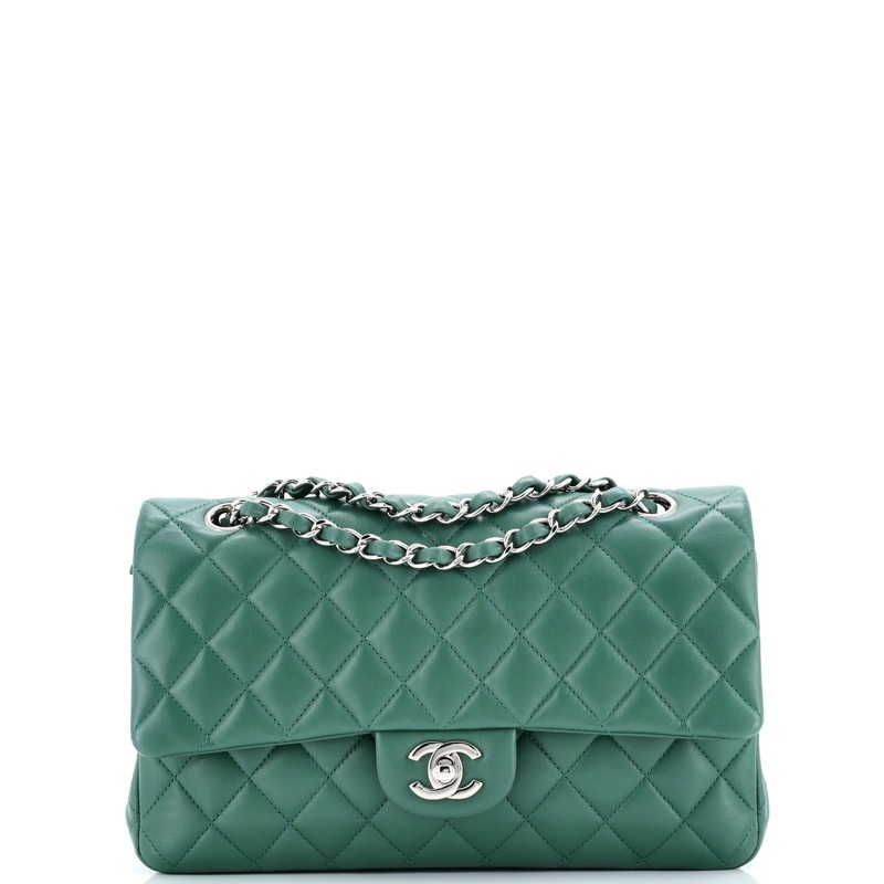 Classic Double Flap Bag Quilted Lambskin Medium