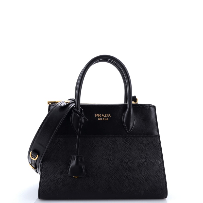 Paradigme Tote Saffiano with City Calf Small