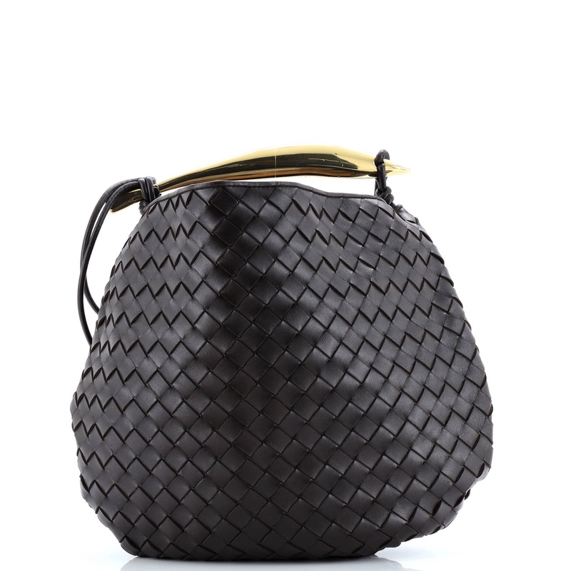 Sardine Top Handle Bag Intrecciato Nappa Medium