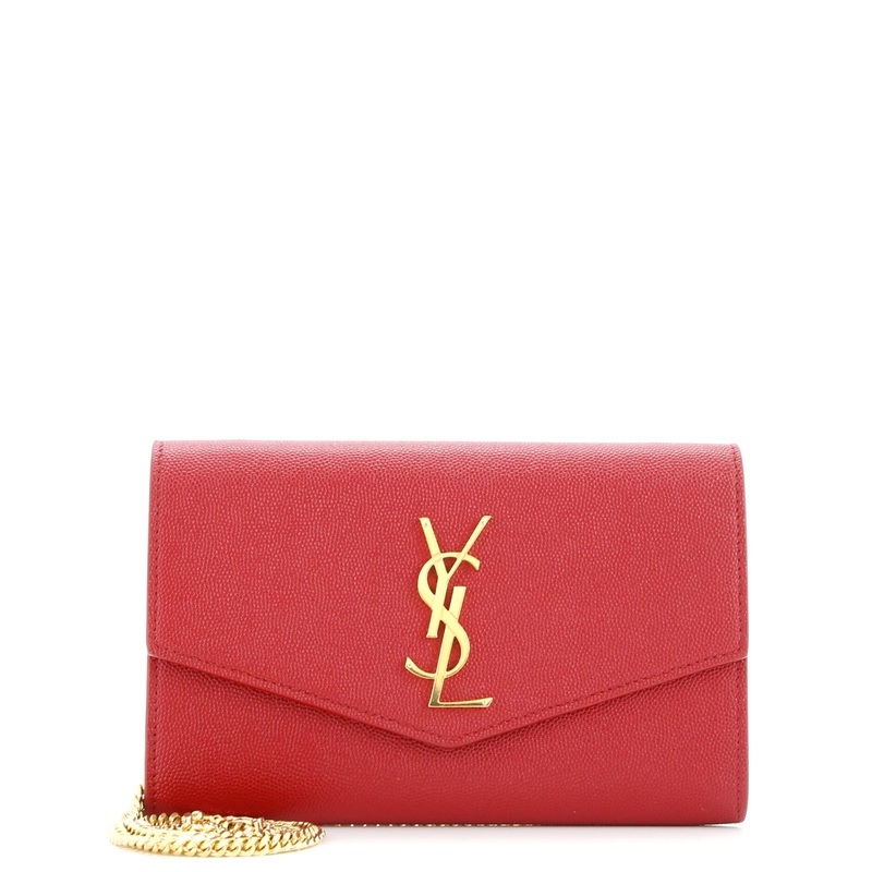 Uptown Chain Wallet Leather