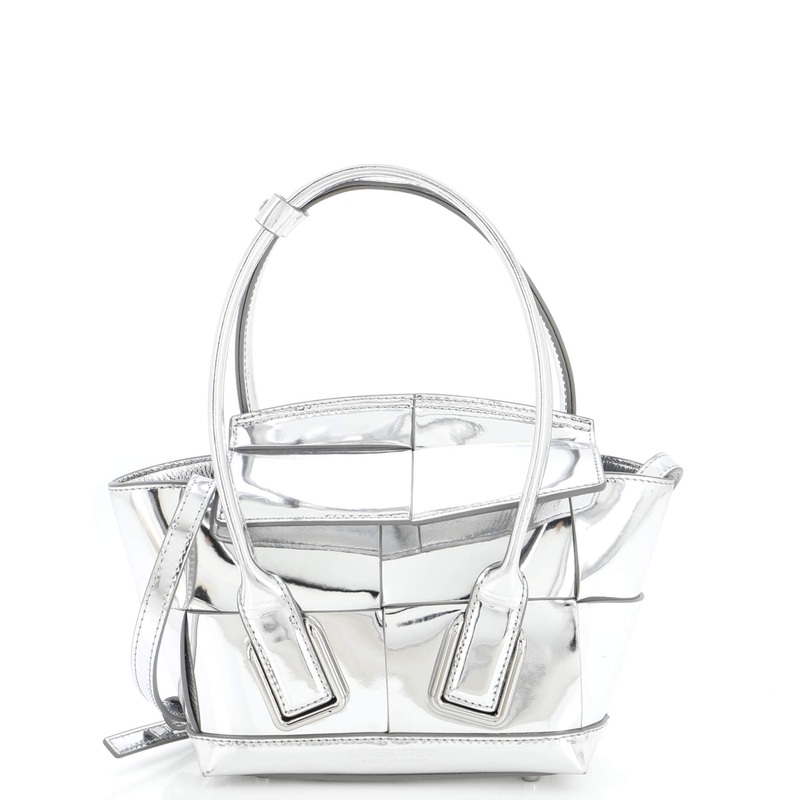 Arco Bag Maxi Intrecciato Leather Mini