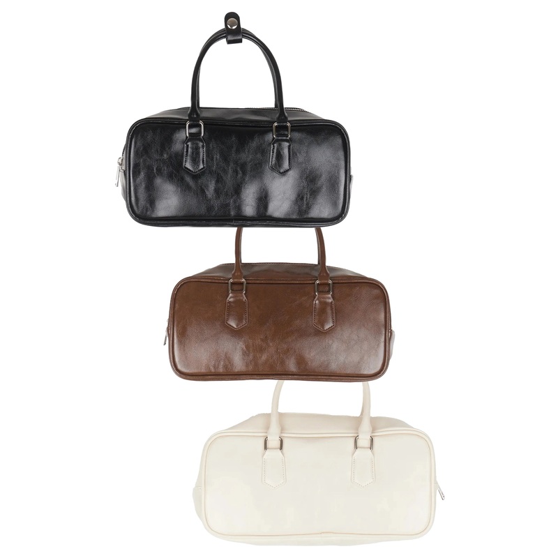 Chic Faux Leather Shoulder Bag IU512