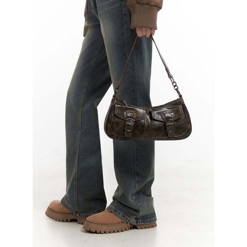 Pocket Detail Mini Bag ID402