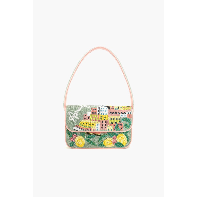 Amalfi Dreams Beaded Shoulder Bag