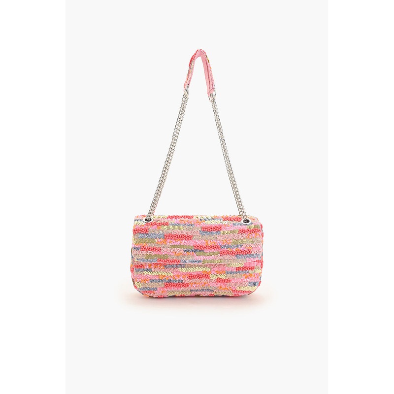 Candy Crush Embellished Shoulder Bag