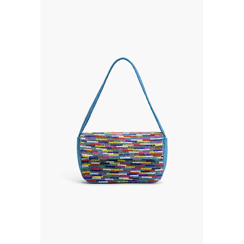 Cobalt Canvas Spectrum Shoulder Bag
