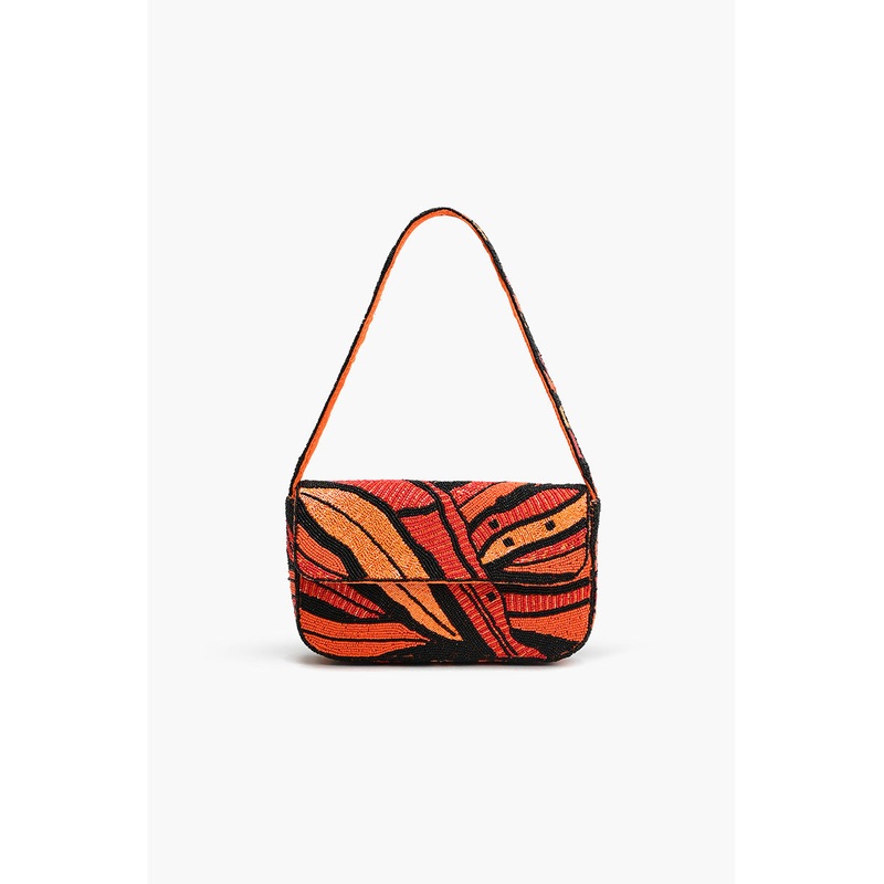 Orange Petal Canopy Shoulder Bag