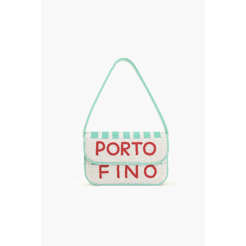 Porto Fino Beaded Shoulder Bag