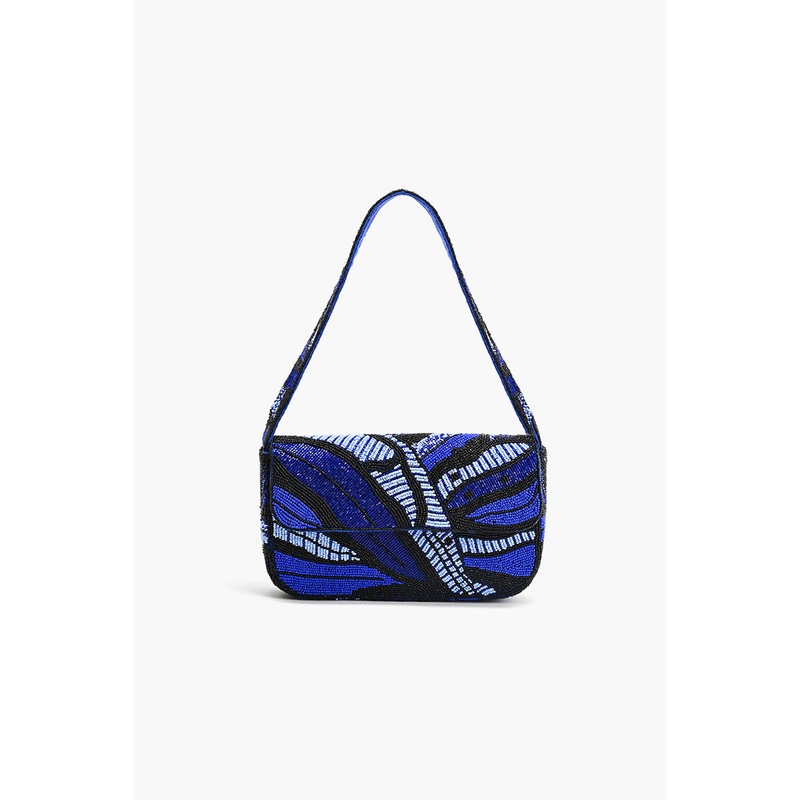 Sapphire Swirl Blue Shoulder Bag