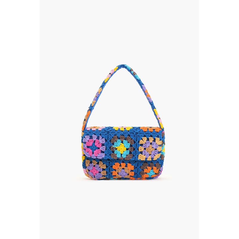 Stitch Please Blue Shoulder Bag