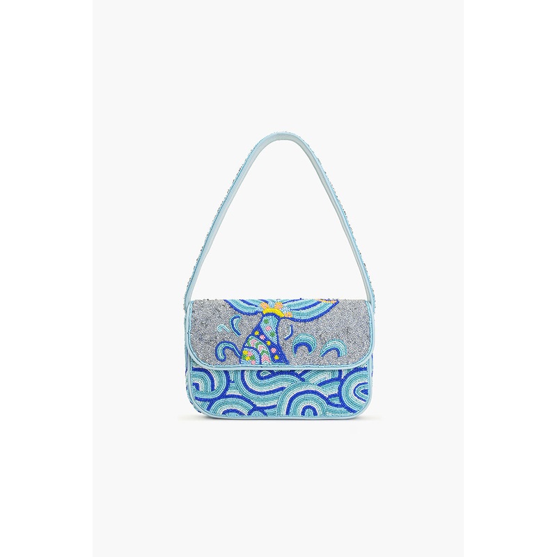 The Little Mermaid Beaded Shoulder Bag