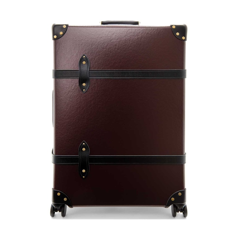 Centenary  Large Check-In - 4 Wheels | Oxblood/Black