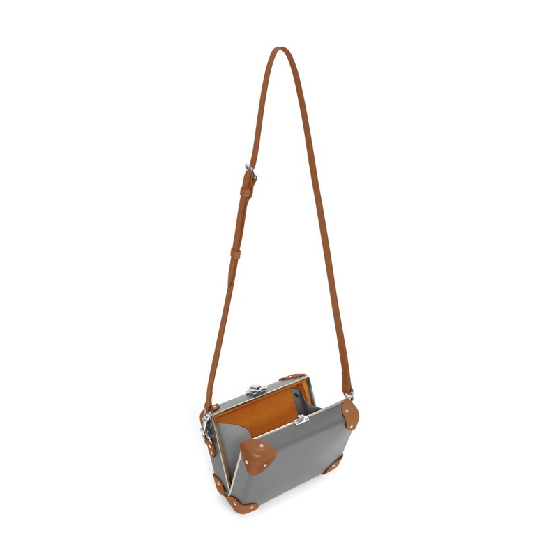 Centenary  Miniature Case | Grey/Caramel