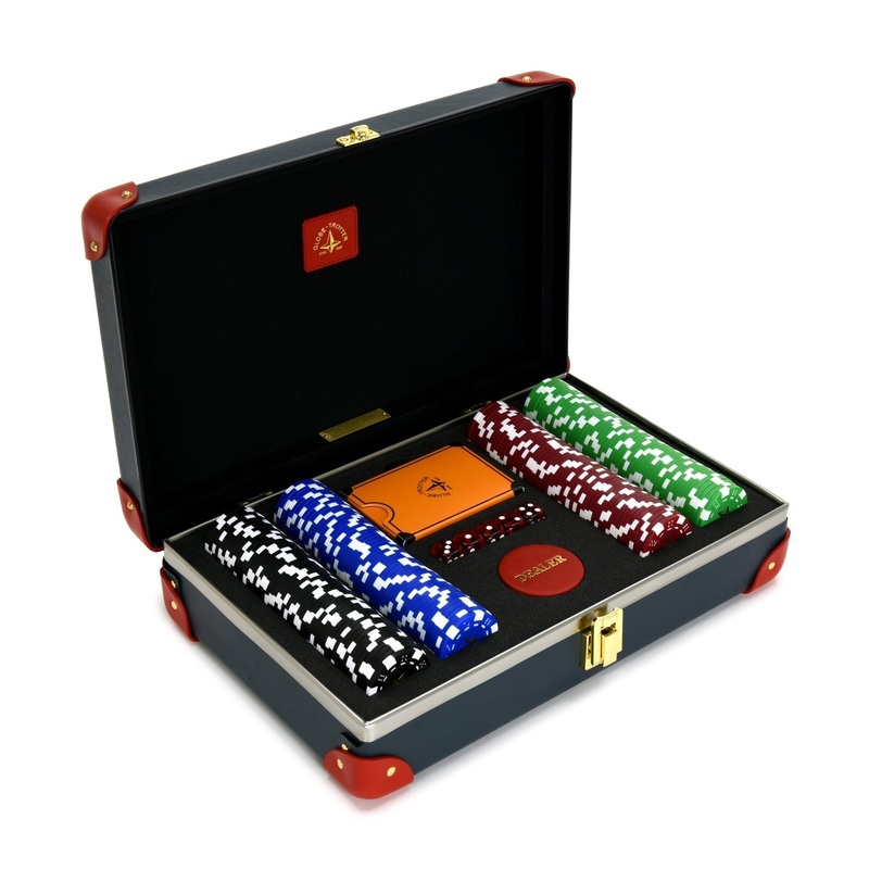 Centenary  Poker Set | Navy/Red