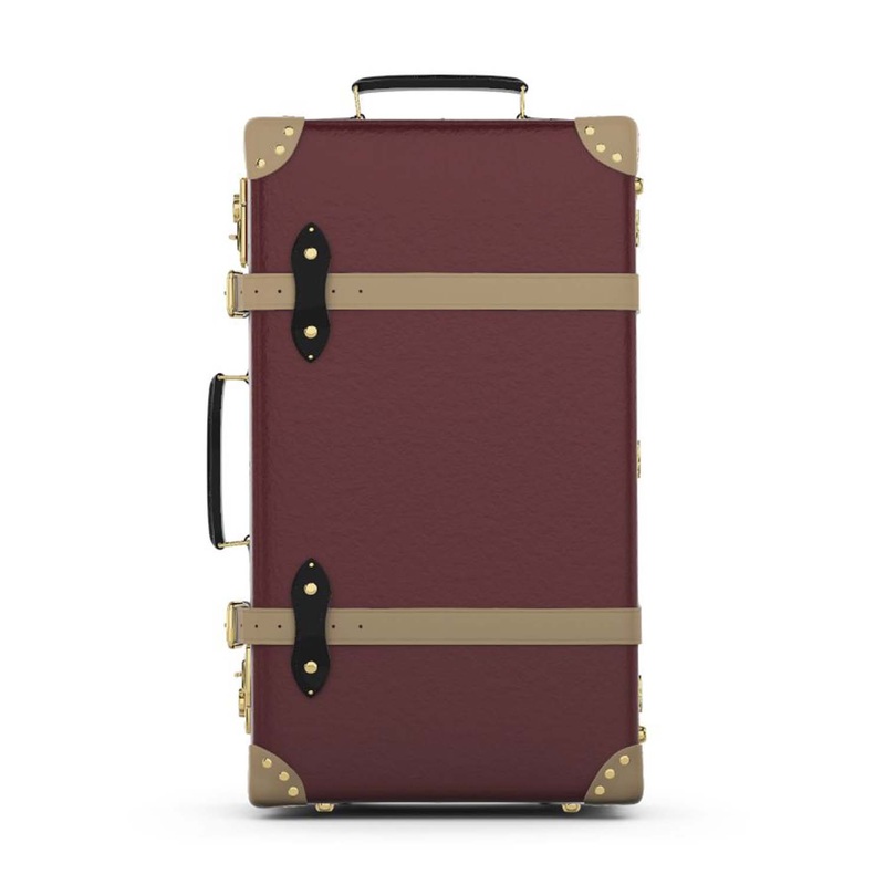 Custom  Medium Check-In - 2 Wheels | Oxblood/Moss