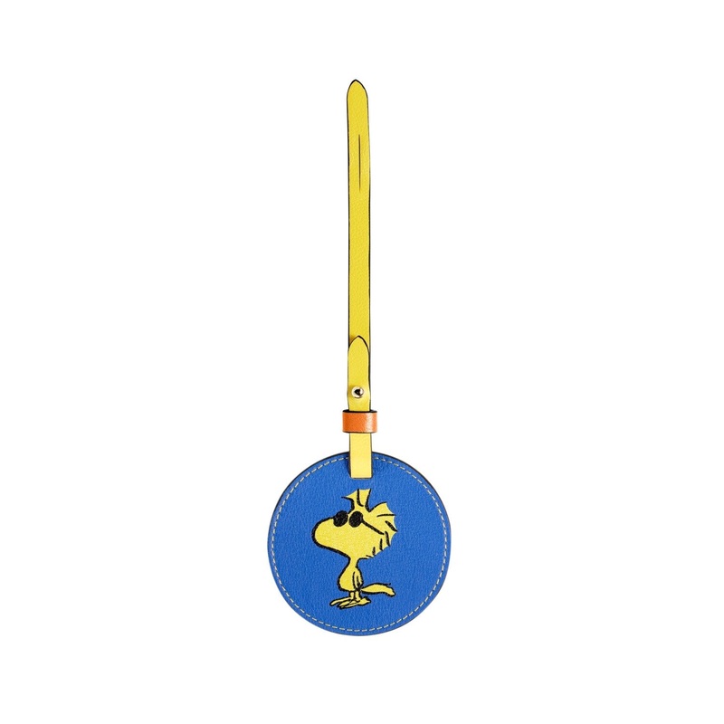 PEANUTS  Circle Charm | Blue/Orange