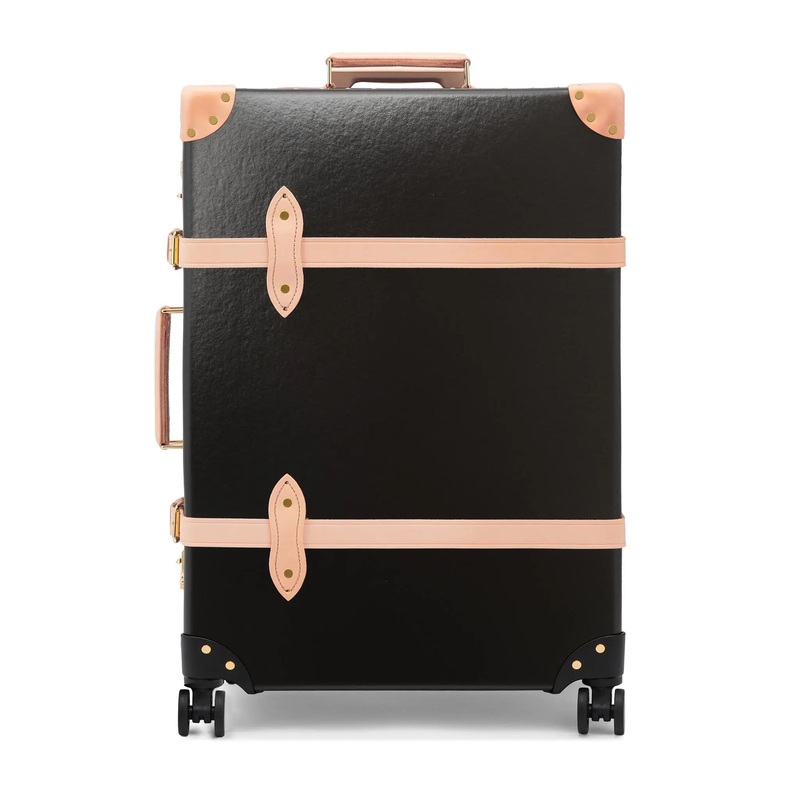 Safari  Large Check-In - 4 Wheels | Brown/Natural