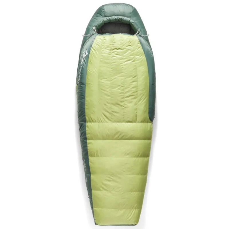 Sea to Summit Ascent Women's -9C / 15F Ultra Dry Down Sleeping Bag (Long) - Green